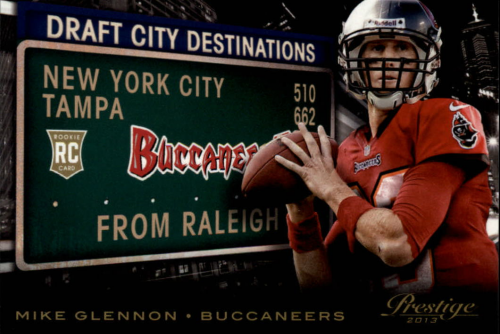 2013 Prestige Draft City Destinations #9 Mike Glennon