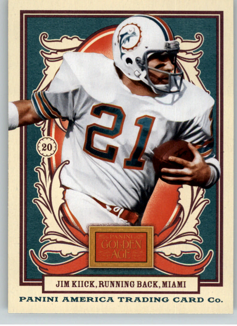 2013 Panini Golden Age #106A Jim Kiick