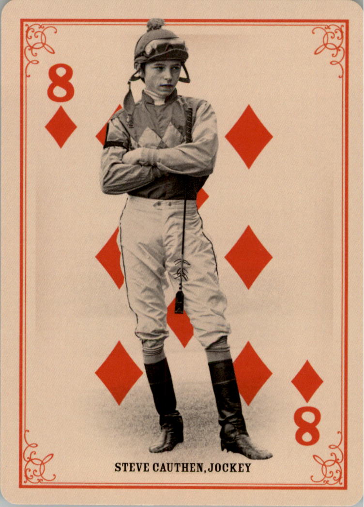 2013 Panini Golden Age Playing Cards #4 Steve Cauthen