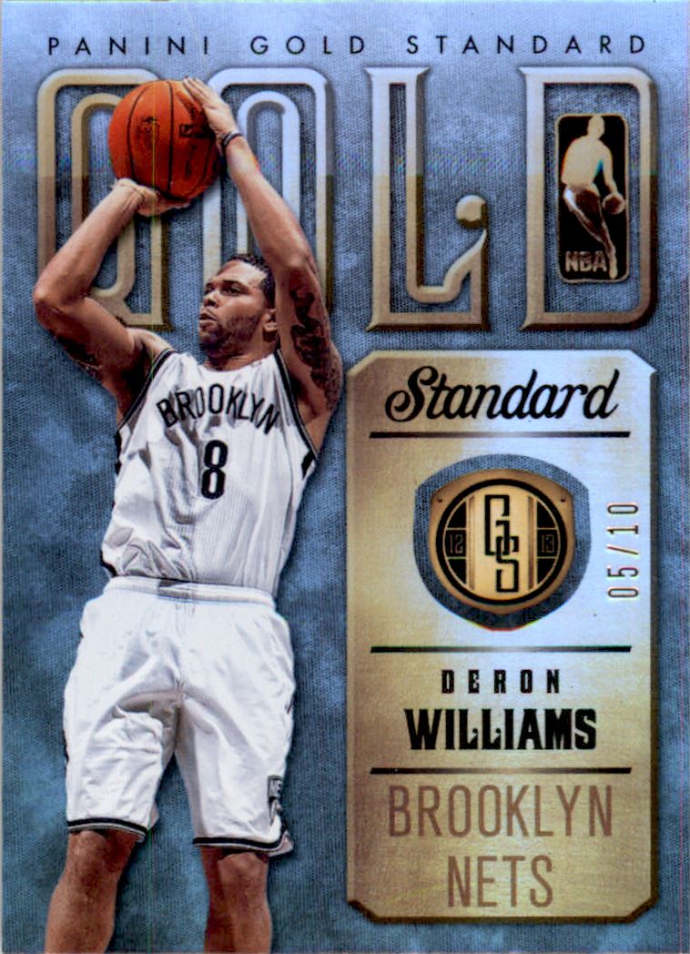 2012-13 Panini Gold Standard Gold Standard Insert Platinum #4 Deron Williams