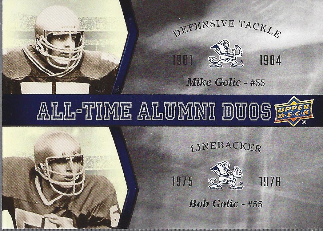 2013 Upper Deck Notre Dame All Time Alumni Football Card Pick (Inserts) - Bild 68 von 91