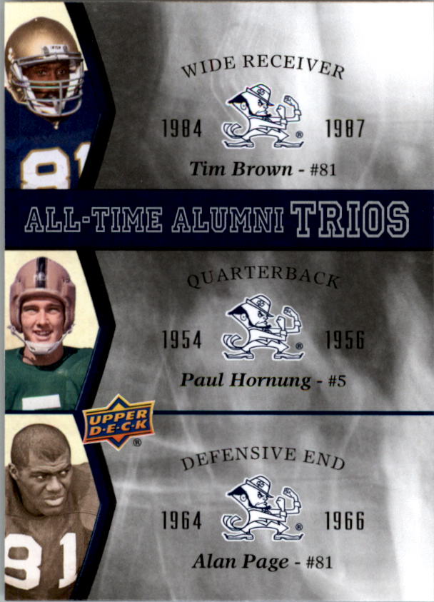 2013 Upper Deck Notre Dame All Time Alumni Football Card Pick (Inserts) - Bild 86 von 91