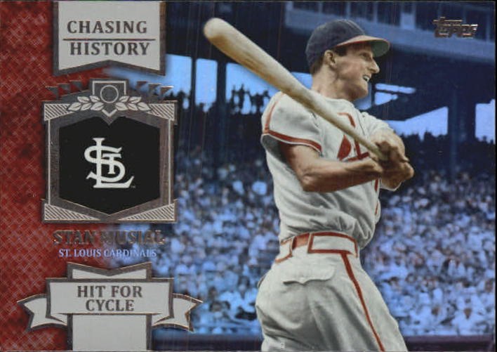 2013 Topps Chasing History Holofoil #CH74 Stan Musial