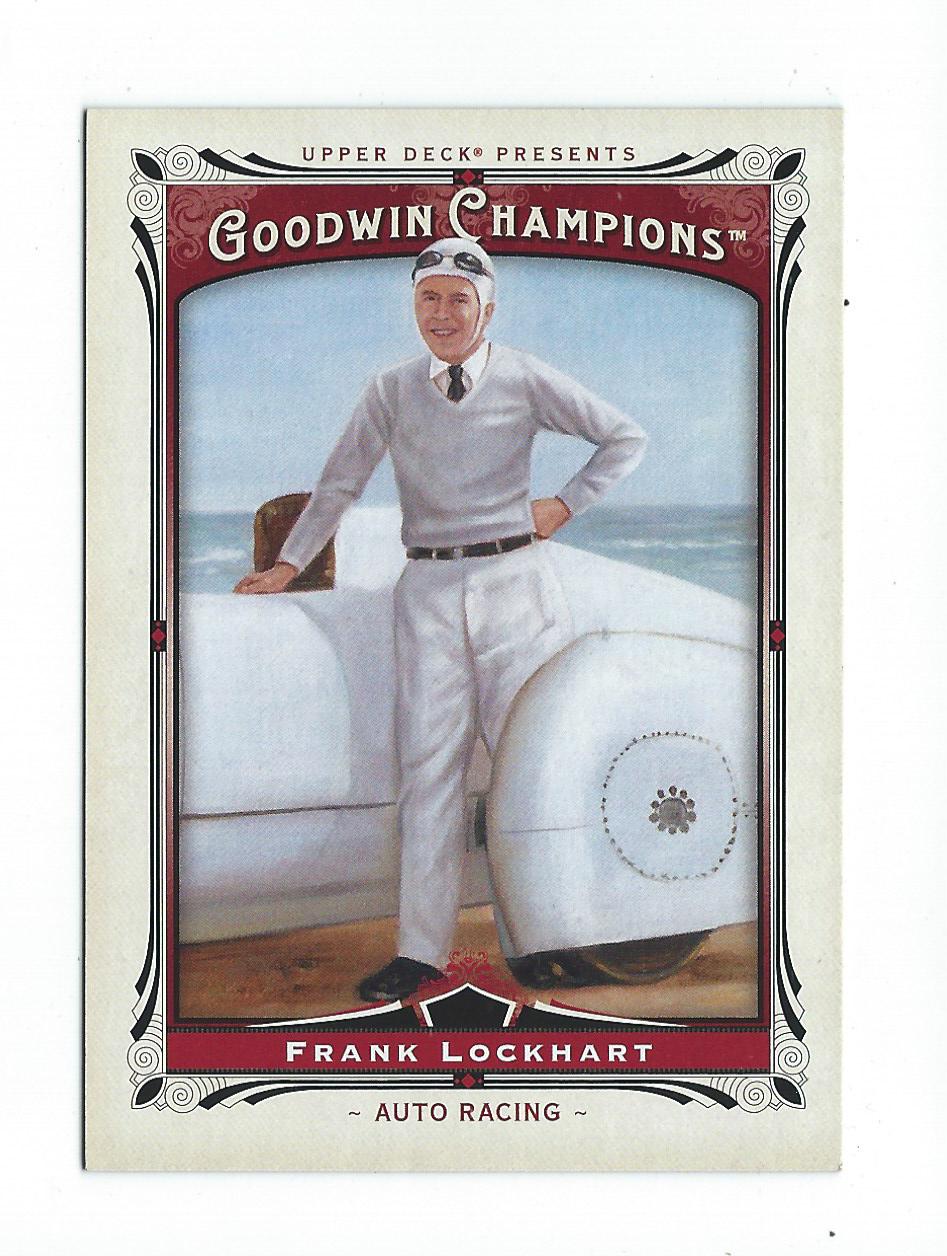 2013 Upper Deck Goodwin Champions #195 Frank Lockhart SP