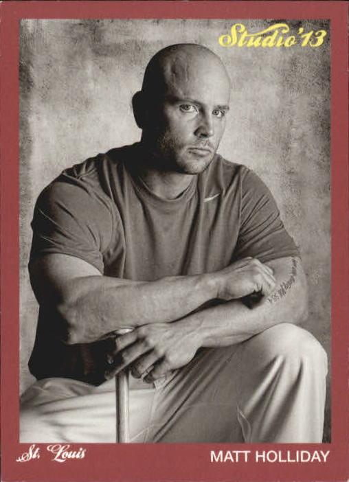 2013 Panini Father's Day Studio #12 Matt Holliday