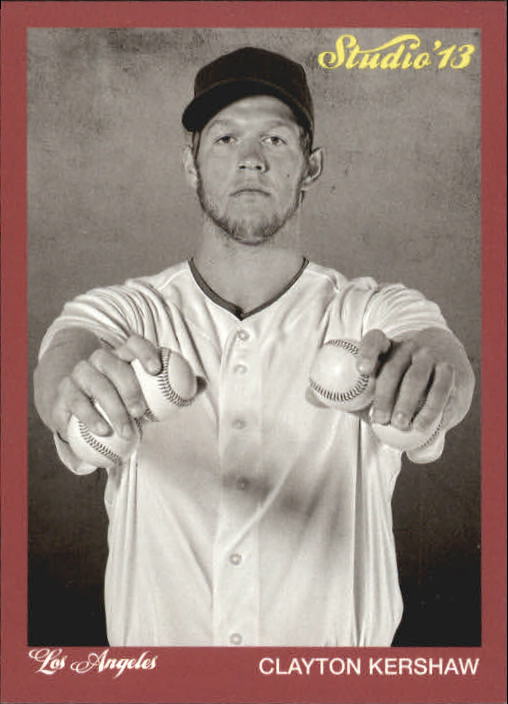 2013 Panini Father's Day Studio #13 Clayton Kershaw