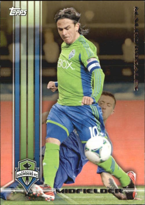 2013 Topps MLS Gold #8 Mauro Rosales
