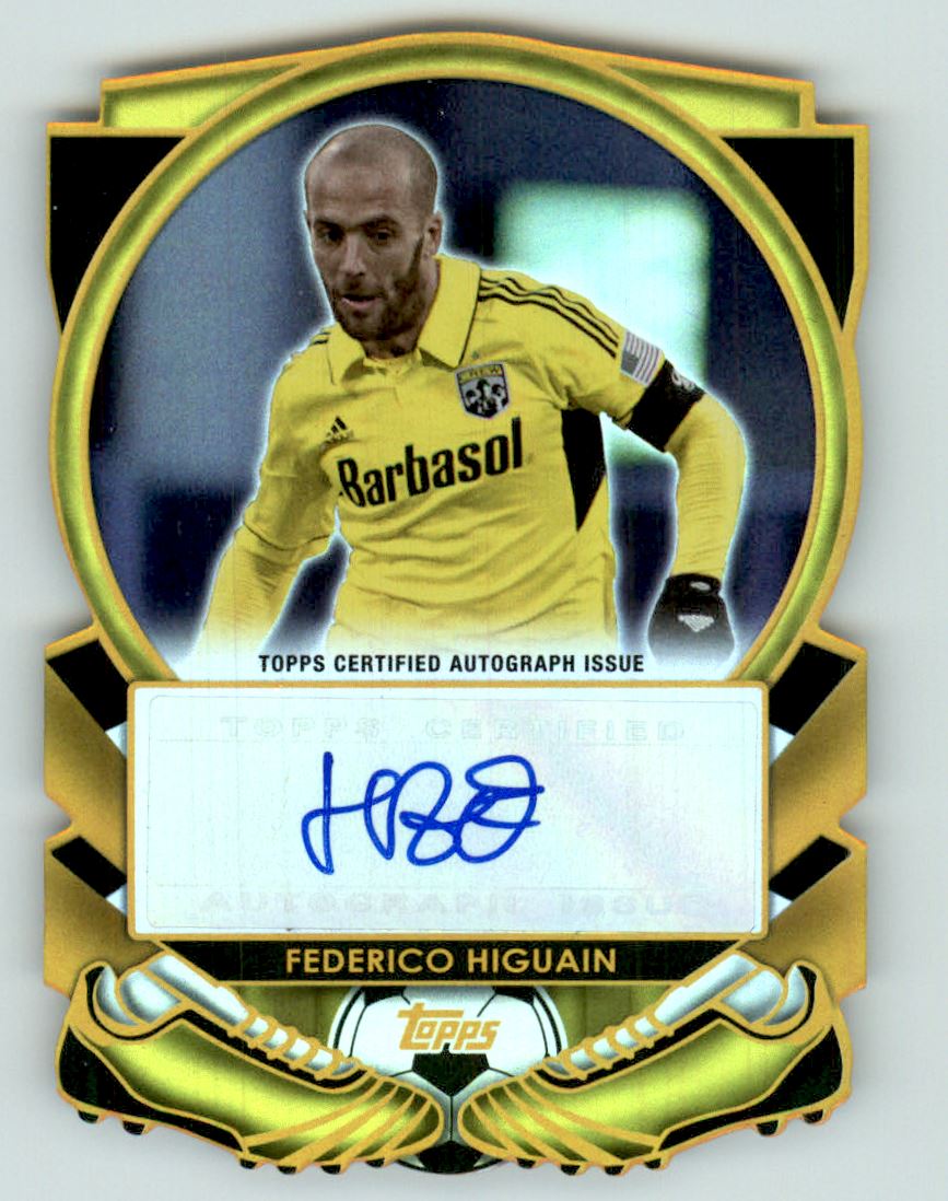 2013 Topps MLS Golden Boot Die Cut Autographs #FH Federico Higuain