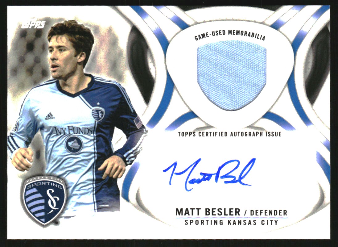 2013 Topps MLS Relic Autographs #MB Matt Besler