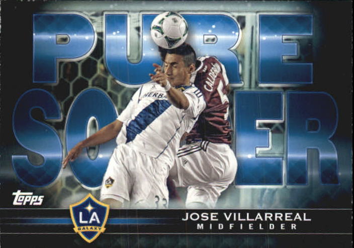 2013 Topps MLS Pure Soccer #JV Jose Villarreal