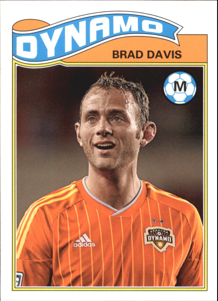 2013 Topps MLS 1978 English Footballer #BD Brad Davis