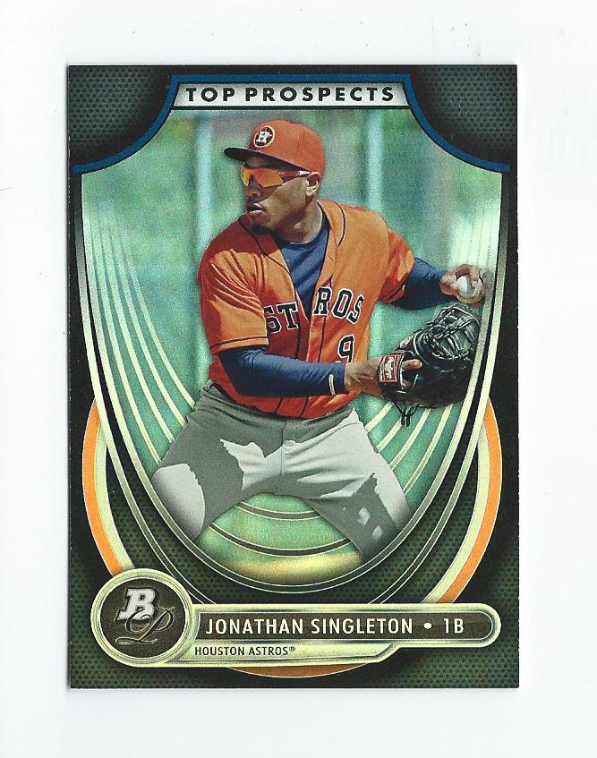2013 Bowman Platinum Top Prospects #JS Jonathan Singleton