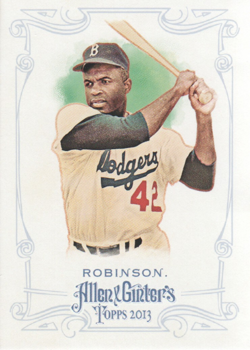 2013 Topps Allen and Ginter #42 Jackie Robinson