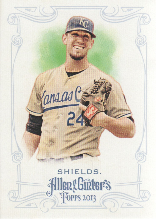 2013 Topps Allen and Ginter #270 James Shields