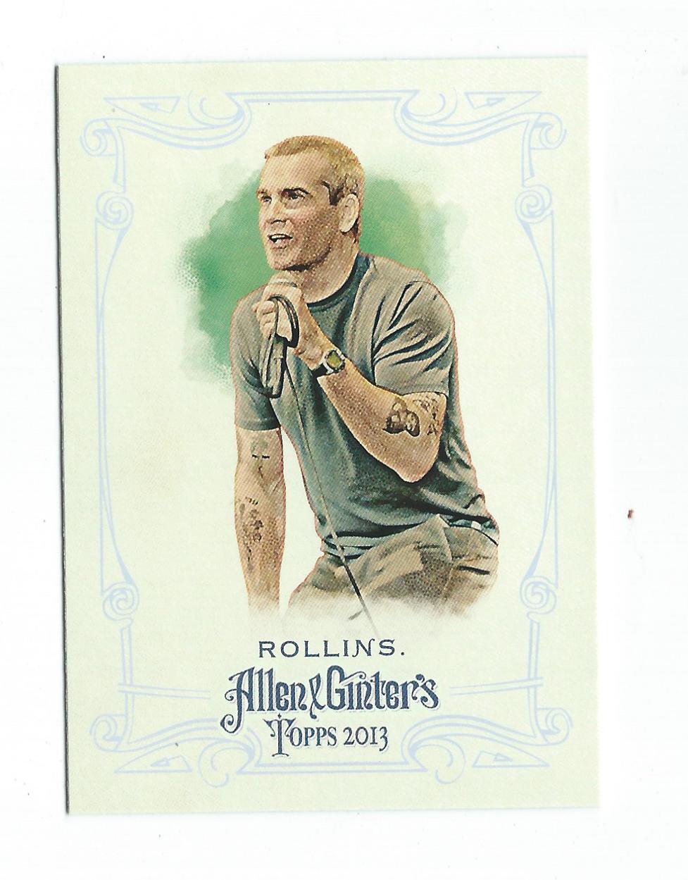 2013 Topps Allen and Ginter #348 Henry Rollins SP