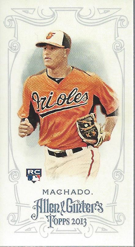 2013 Topps Allen and Ginter Mini A and G Back #120 Manny Machado