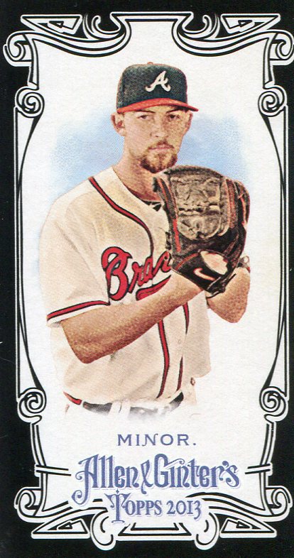 2013 Topps Allen and Ginter Mini Black #106 Mike Minor
