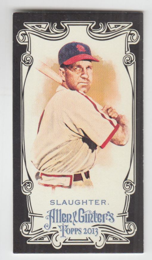 2013 Topps Allen and Ginter Mini Black #161 Enos Slaughter
