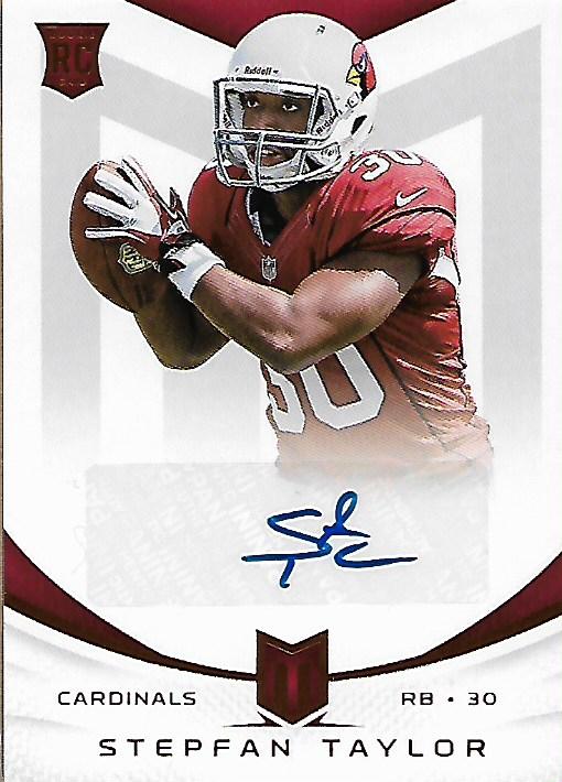 2013 Momentum Rookie Signatures #187 Stepfan Taylor/199