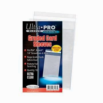 Ultra-Pro #81307  Resealable Sleeves for Graded Cards (5 bags)