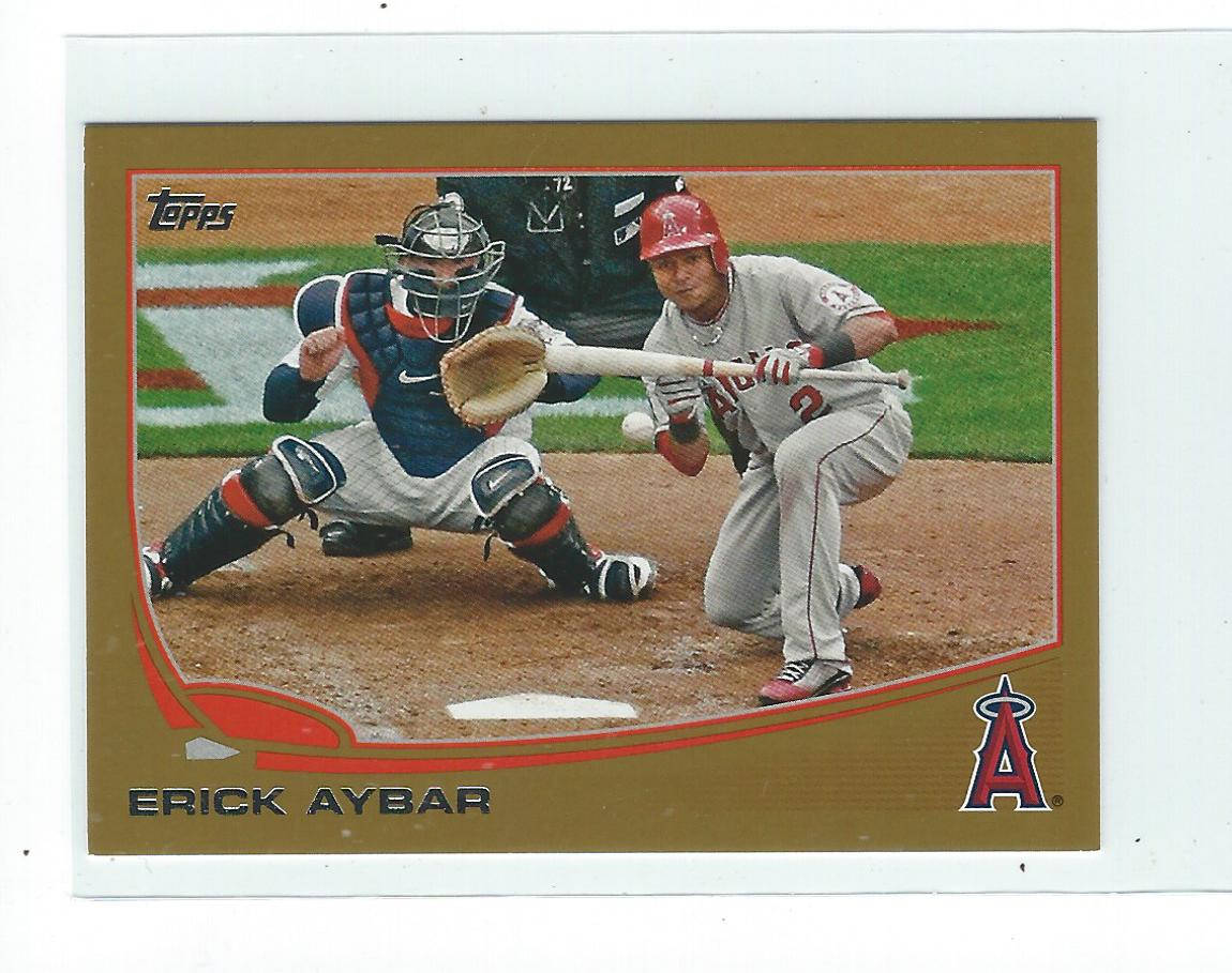 2013 Topps Mini Gold #489 Erick Aybar