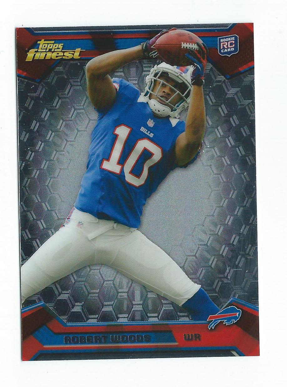 2013 Finest #107 Robert Woods RC