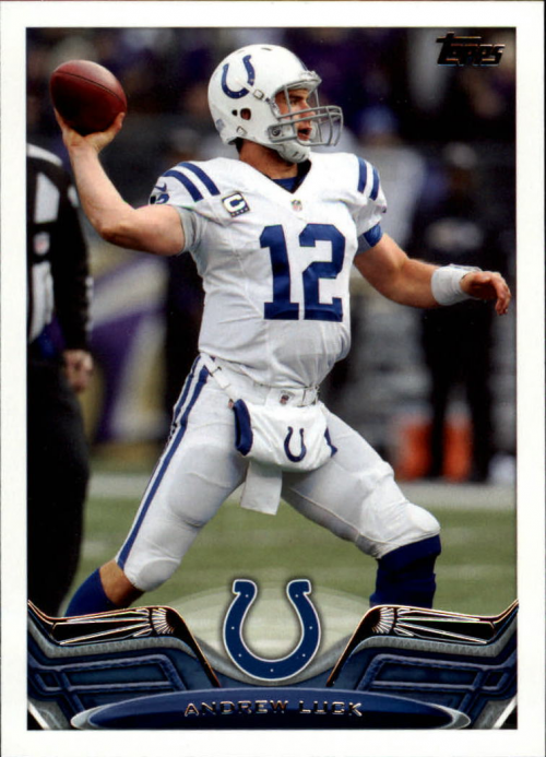 2013 Topps #50A Andrew Luck/(passing pose)
