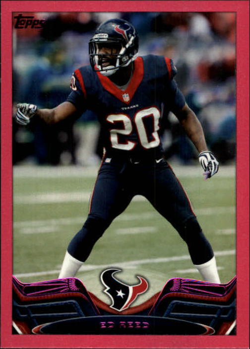 2013 Topps Pink #120 Ed Reed/(pointing)