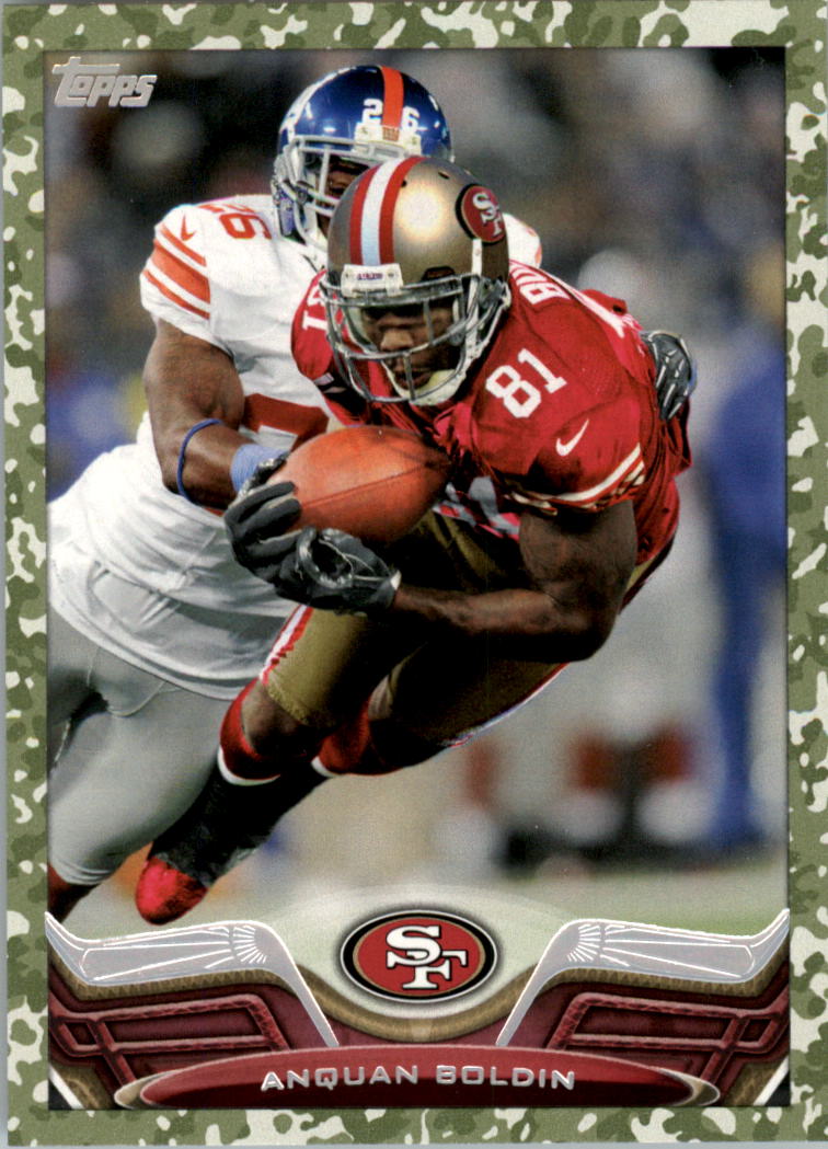2013 Topps Camo #40 Anquan Boldin/(red jersey)