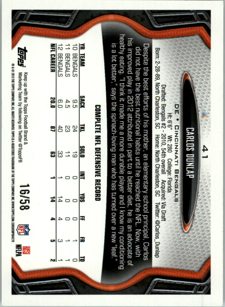 2013 Topps Football Card Pick (Inserts)