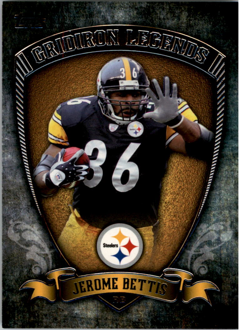 2013 Topps Gridiron Legends #GLJB Jerome Bettis - NM-MT