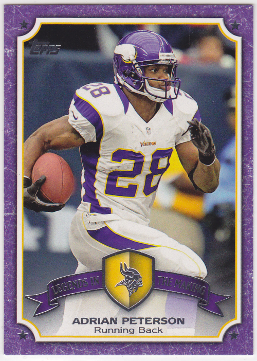 2013 Topps Legends In The Making #LMAP Adrian Peterson