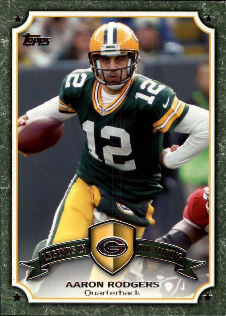 2013 Topps Legends In The Making #LMAR Aaron Rodgers