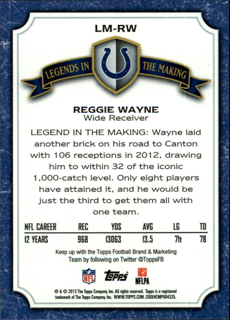 2013 Topps Football Card Pick (Inserts)