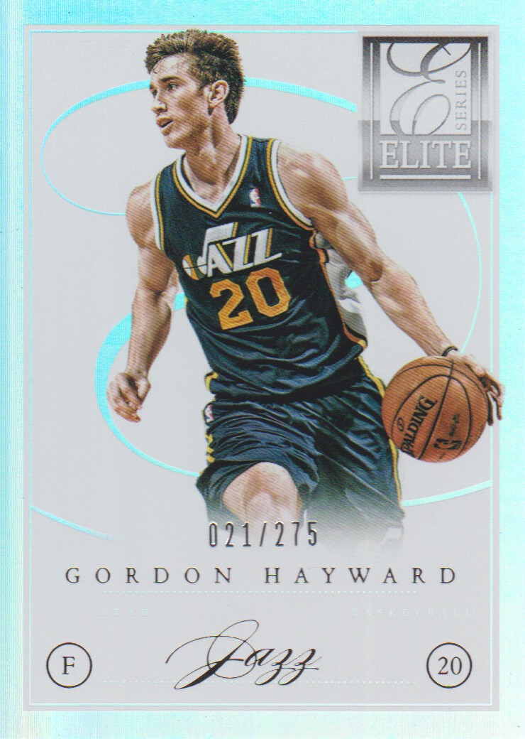 2012-13 Elite Series #9 Gordon Hayward