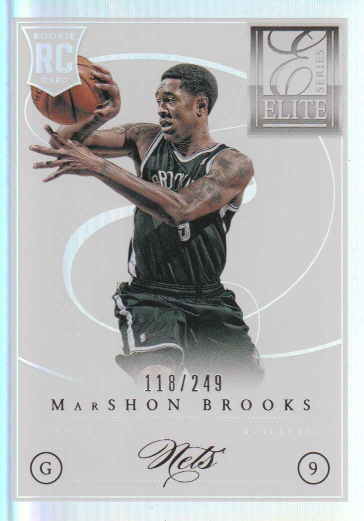 2012-13 Elite Series #202 MarShon Brooks RC