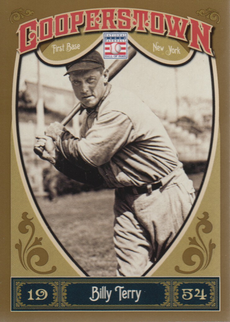 2013 Panini Cooperstown #40 Bill Terry