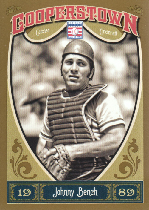 2013 Panini Cooperstown #80 Johnny Bench
