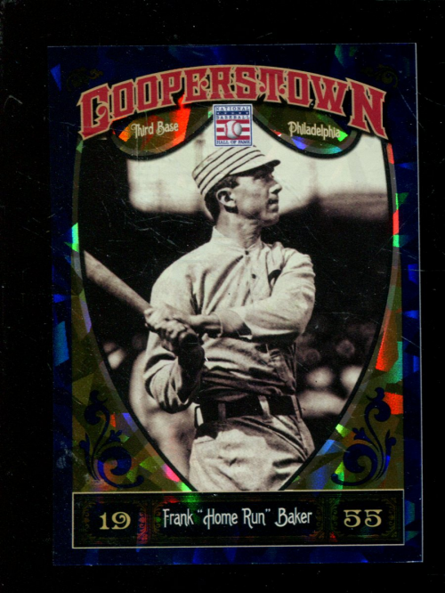 2013 Panini Cooperstown Blue Crystal #12 Frank Baker