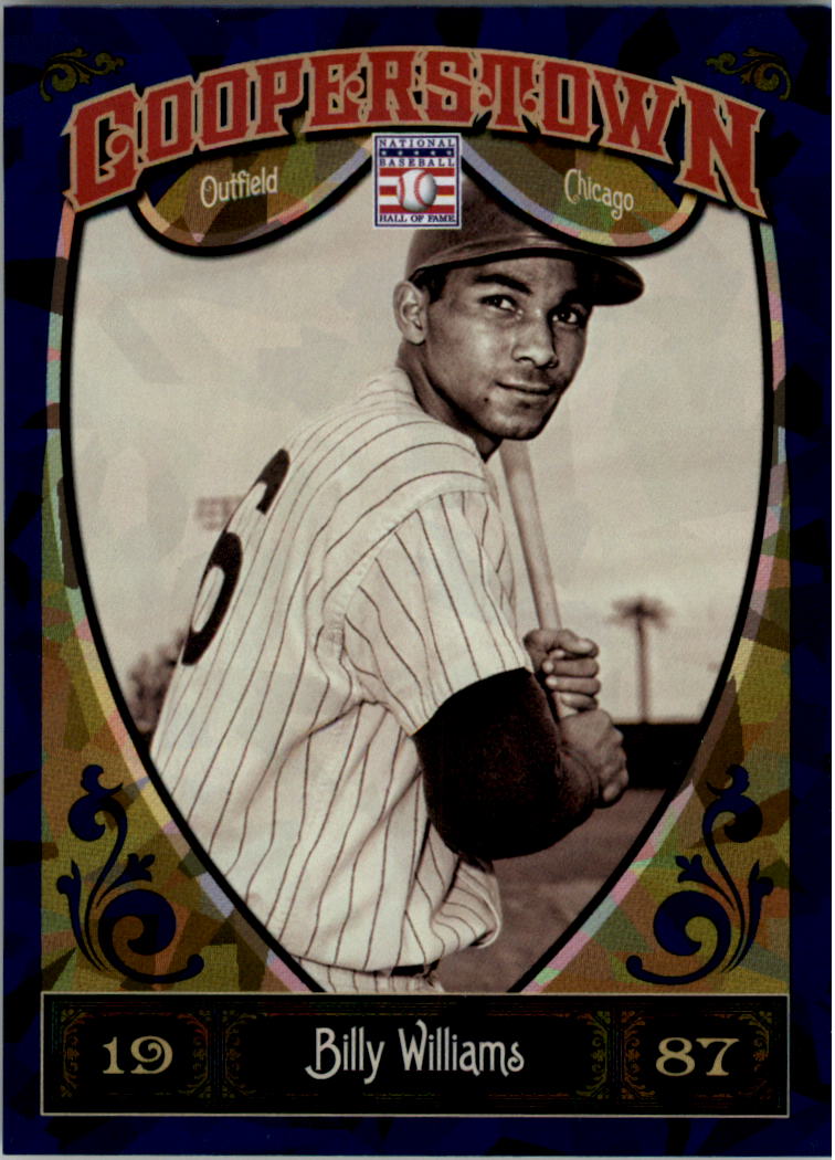 2013 Panini Cooperstown Blue Crystal #66 Billy Williams