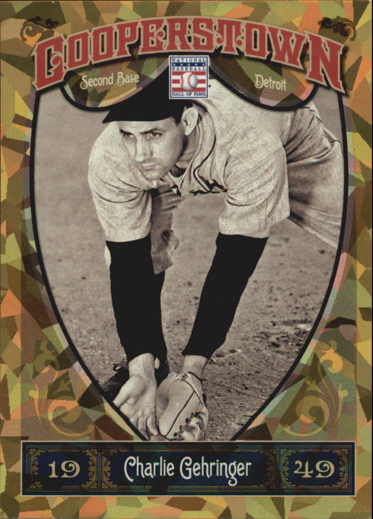 2013 Panini Cooperstown Gold Crystal #46 Charlie Gehringer