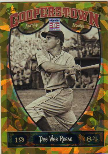 2013 Panini Cooperstown Gold Crystal #64 Pee Wee Reese