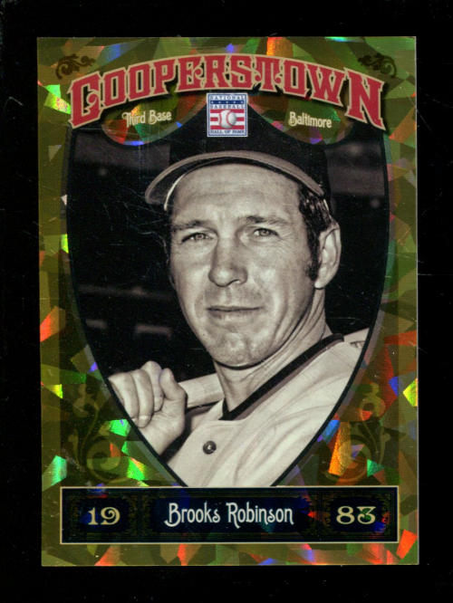 2013 Panini Cooperstown Gold Crystal #78 Brooks Robinson