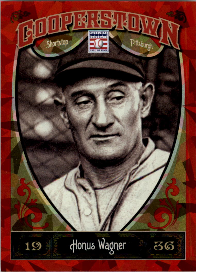 2013 Panini Cooperstown Red Crystal #14 Honus Wagner