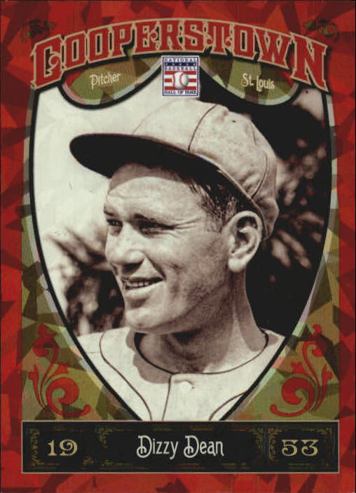2013 Panini Cooperstown Red Crystal #39 Dizzy Dean