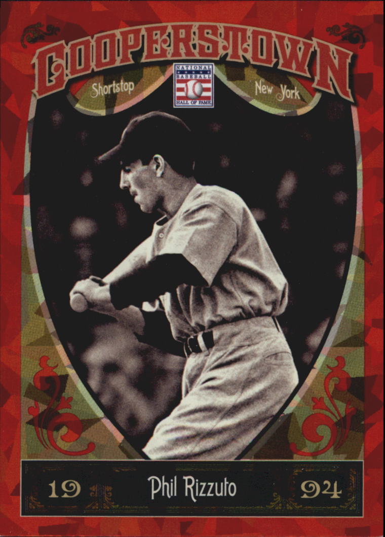 2013 Panini Cooperstown Red Crystal #59 Phil Rizzuto