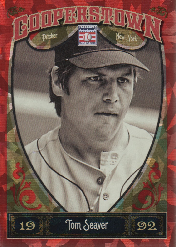 2013 Panini Cooperstown Red Crystal #87 Tom Seaver