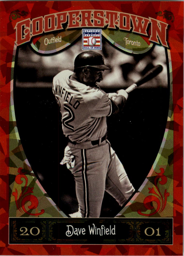 2013 Panini Cooperstown Red Crystal #98 Dave Winfield