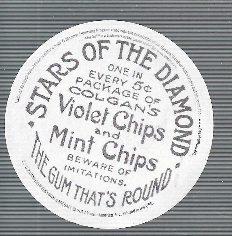 2013 Panini Cooperstown Colgan's Chips Baseball Card Pick - Picture 191 of 285