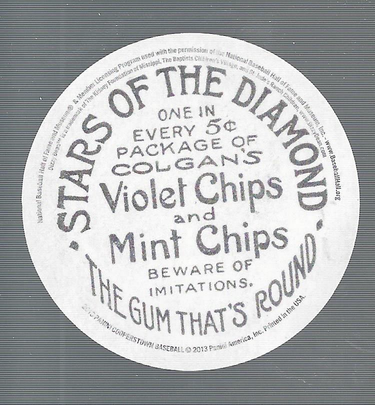 2013 Panini Cooperstown Colgan's Chips Baseball Card Pick - Picture 62 of 285